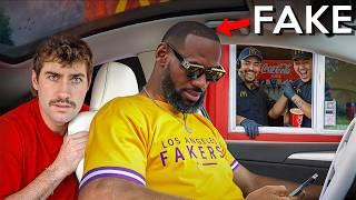 Fake Celebrity Drive Thru Prank