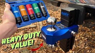 Orion Motor Tech 8 Inch Heavy Duty Drop Hitch and Lug Nut Socket Set Review! No Compromise Value!