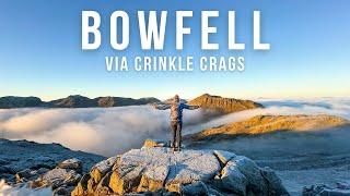 BREATHTAKING Lake District Solo Hike - Bowfell Via Crinkle Crags