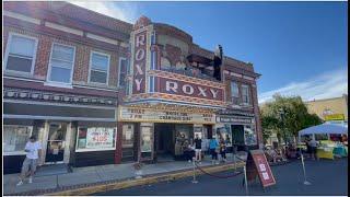 Touring the Roxy Theatre in Northampton, Pennsylvania