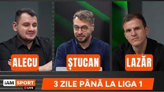 iAMsport LIVE - 14 ianuarie | AMR 3 ZILE PÂNĂ LA LIGA 1.Costin Lazăr și Mihai Alecu, invitații zilei