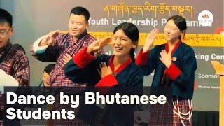 A beautiful dance by young Bhutanese Students