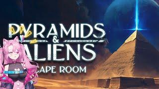 【密室逃脫】 Pyramids and Aliens: Escape Room｜ 辻元繪海【虛書】#回憶中 #初見歓迎