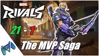 Marvel Rivals | Hawkeye 21-1 (The MVP Saga)