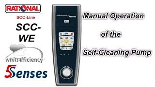 SC Pump Manual Operation - Rational Oven SCC WE/5S