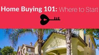 HOME BUYING 101: Where to Start**