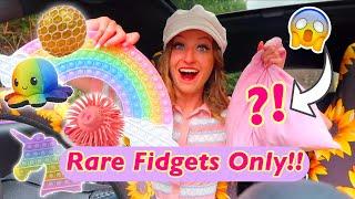 Shopping For RARE Fidgets ONLY Challenge!!*WE HIT THE JACKPOT*