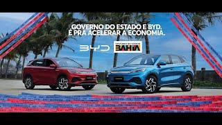 Governo da Bahia e BYD anunciam instalação da fábrica na Bahia