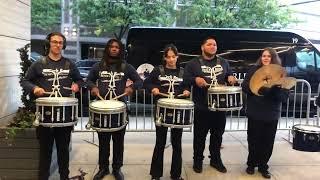 Glimpse of SciTech Band Drumline @ the Basketball Hall of Fame Enshrinement Ceremony Red Carpet