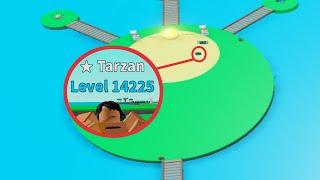 How Far Can I Go With ONLY Tarzan?! (again)  Egg Farm Simulator  Roblox