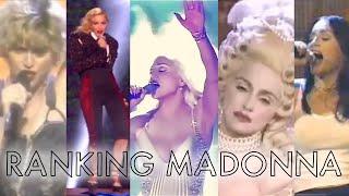 RANKING every MADONNA award show performance.