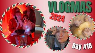 Vlogmas Day #18 Πρωινό Μαμαδοκαφεδάκι & Συναντήσαμε τον Άγιο Βασίλη! | Nancy Stergiou