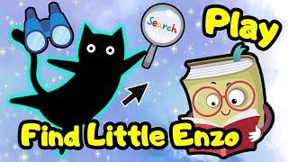 PLAY THIS SEEK AND FIND CARTOON GAME FIND LITTLE ENZO #funkids #kidsactivities