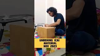 CA Final ICAI Material Unboxing 