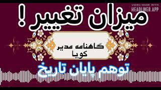 !گاهنامه مدیر گویا ۵۰: میزان تغییر