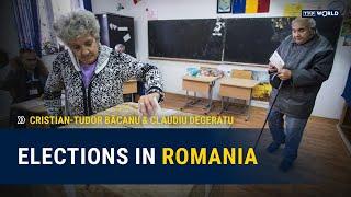 1st round of presidential election in Romania | Cristian-Tudor Băcanu & Claudiu Degeratu