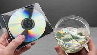 I invented liquid PLASTIC️ Just take a CD The result will shock you