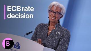 ECB Cuts Rates Again, Lagarde Holds Press Conference