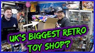 UK BIGGESTS RETRO TOY SHOP? TOY HUNTING NERDBASE. STAR WARS BLACK SERIES, MYTHIC LEGIONS AND MORE!