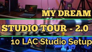 MY DREAM STUDIO SETUP .. ️ | 10 Lac Worth Studio Setup | Studio Tour 2.0 | #outoflevel | Mannar