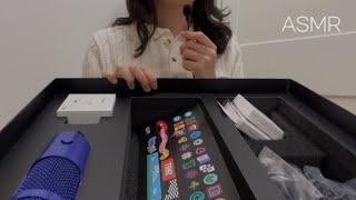ASMR 플로 크리에이터 웰컴키트 언박싱 및 주절희•••