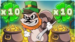RARE 10X CLOVER On LE BANDIT SLOT!!