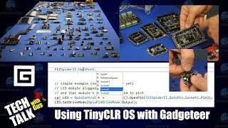 Using TinyCLR OS with Gadgeteer - Tech Talk 042