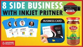 ️ 8 New Side Businesses With ANY INKJET Printer | Buy @ AbhishekID.com