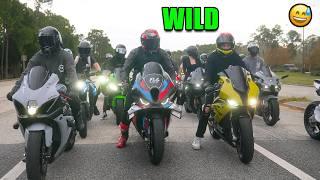 FAST SUPERBIKES TAKEOVER DAYTONA  | M1000rr, Fireblade, ZX10r, GSX-R1000, R6, ZX6r, RS660