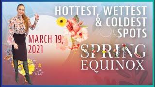 Local Weather: 11° Saturday Spring Equinox with Christina-Laia