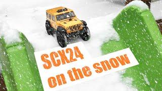 Is the Axial SCX24 really that bad in snow?