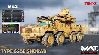 MWT Tank battles TYPE 625E SHORAD Free battle pass tank gameplay | MK-3 MAX