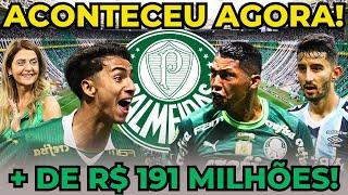 ESTÁ ACONTECENDO AGORA! NICOLA TRAZ ATUALIZAÇÕES IMPORTANTES DO PALMEIRAS! NOTÍCIAS DO VERDÃO HOJE