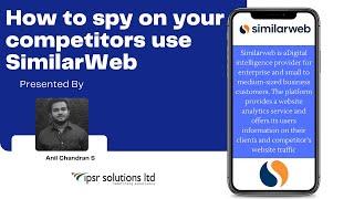 How to spy on your competitors using SimilarWeb |Web Analyzer | 2022