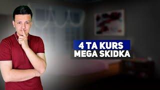 4 ta kurs mega skidka