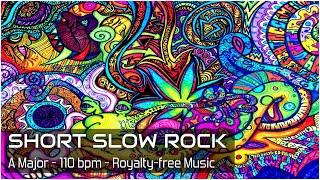 Short Slow Rock in A Major 110 bpm #slowrock #royaltyfreemusic #stockmusic #60s