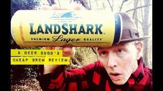 Landshark Lager Beer Review by A Beer Snob's Cheap Brew Review