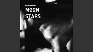 Moon, stars