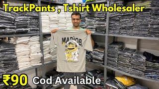 Tshirt Wholesale Market In Surat || TracksPants & Tshirt Wholesale Surat || Surat Tshirt Wholesaler