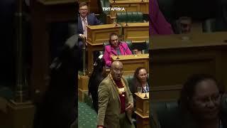 Haka Protests In New Zealand Parliament