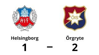 Helsingborg IF - Örgryte IS (1-2) | Superettan Höjdpunkter