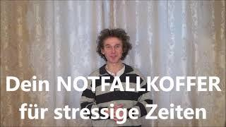 Dein NOTFALLKOFFER für stressige Situationen - Tipp 3: lockere dich, lüfte, trink etwas