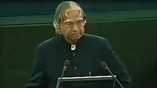 "yaadhum oore yaavarum kelir" speech by Dr.A.P.J. Abdul Kalam..