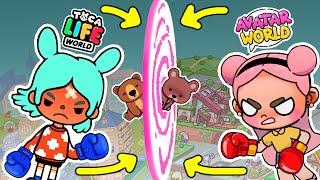 TOCA BOCA VS AVATAR WORLD // PORTAL PART 2 // ONLY NEW GAME WITH EVA GAME WORLD