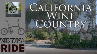 Virtual Ride - Sonoma County (Healdsburg) Vineyard Bike Ride