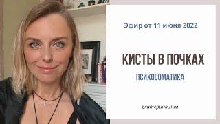 Кисты в почках, рак груди - психосоматика, разбор Екатерины Лим.