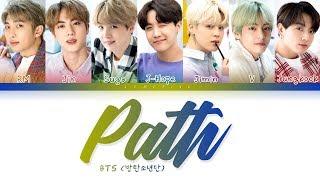 BTS - Path (방탄소년단 - 길) [Color Coded Lyrics/Han/Rom/Eng/가사]