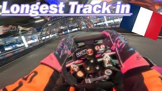 Metz Kart Indoor - Flying Laps of the Longest Indoor Track in France!