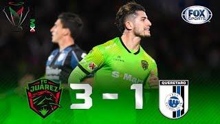 Juárez - Querétaro [3-1] | GOLES | Octavos de Final (Vuelta) | Copa MX