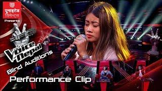 Mechu Dhimal "Pani Ko Foka"- The Voice of Nepal Season 2 - 2019